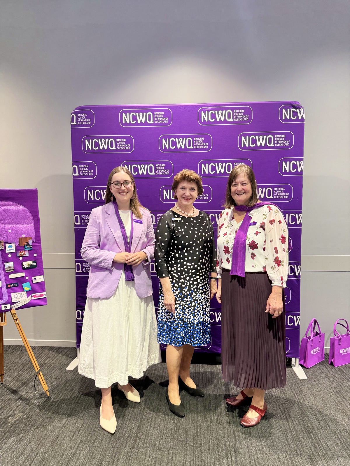 Emi Hall at a National Council of Women Queensland event